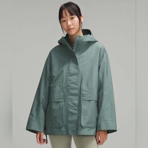 Iso Size 6 All colors oversized hooded rain jacket